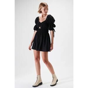 Rue Stiic Nyla Mini Dress Black